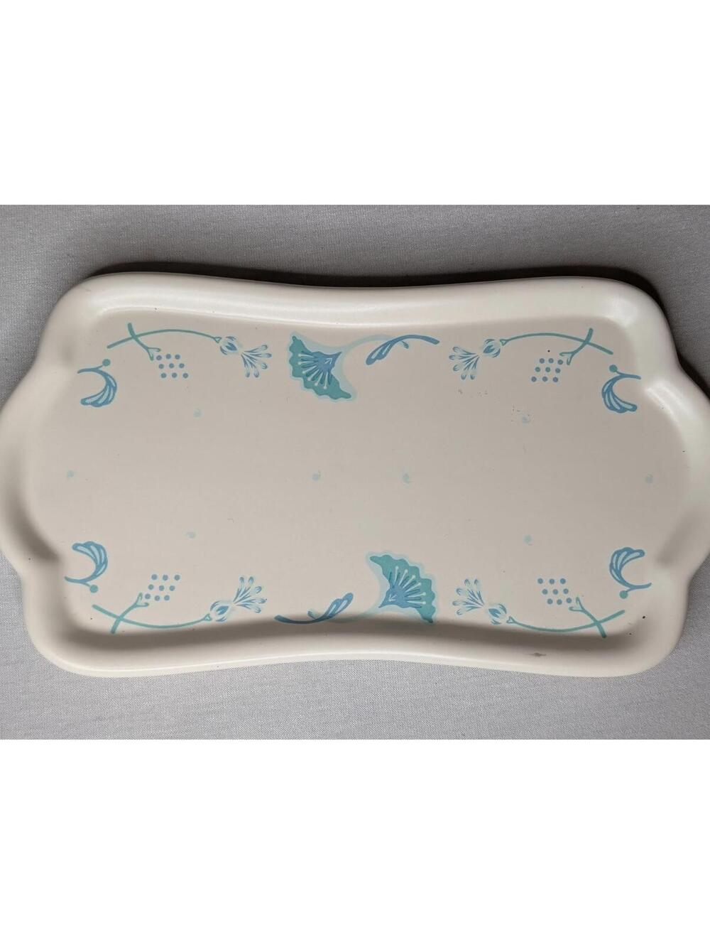 Vanity/Bathroom Floral Trinket Tray Ceramic Beautiful